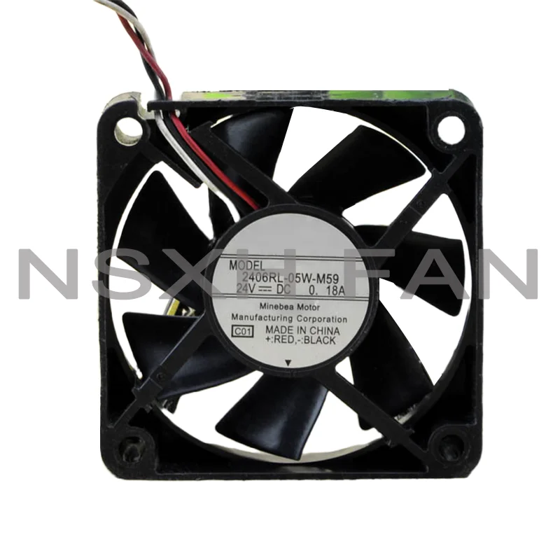 6015 24V 0.15A 2406RL-05W-M59 INVERTER COOLING FAN