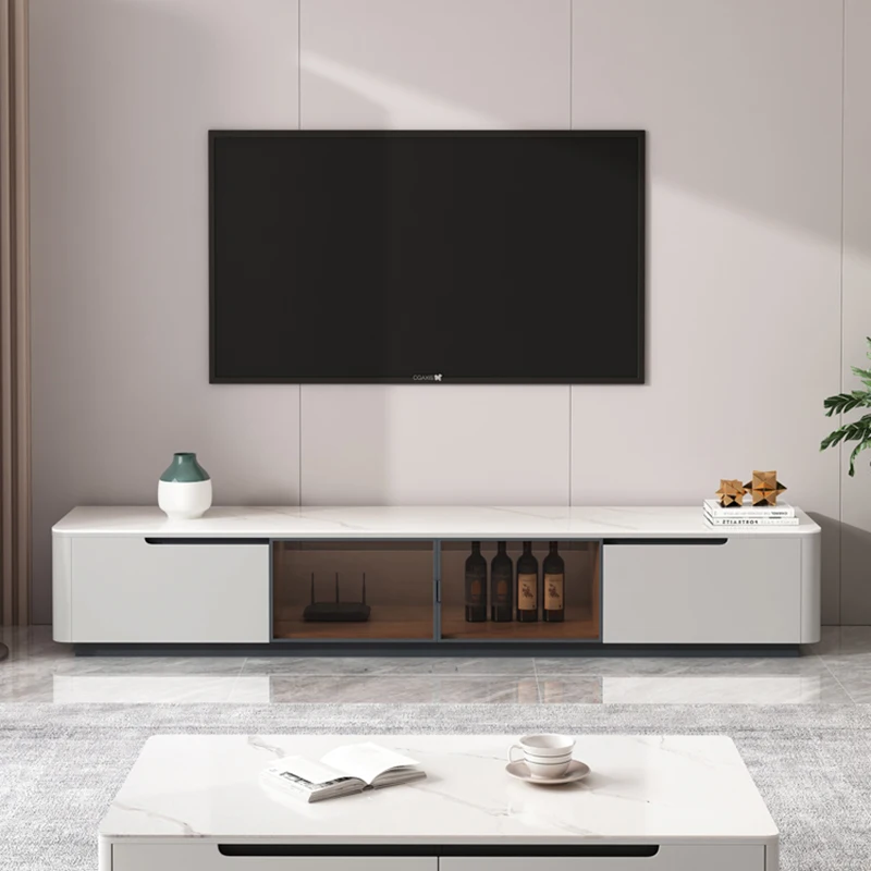 

Console Nordic Tv Stand Cabinet Mobile Minimal Drawers Bedroom Tv Stand Cabinet Floor White Stojaki Telewizyjne Wood Furnitures