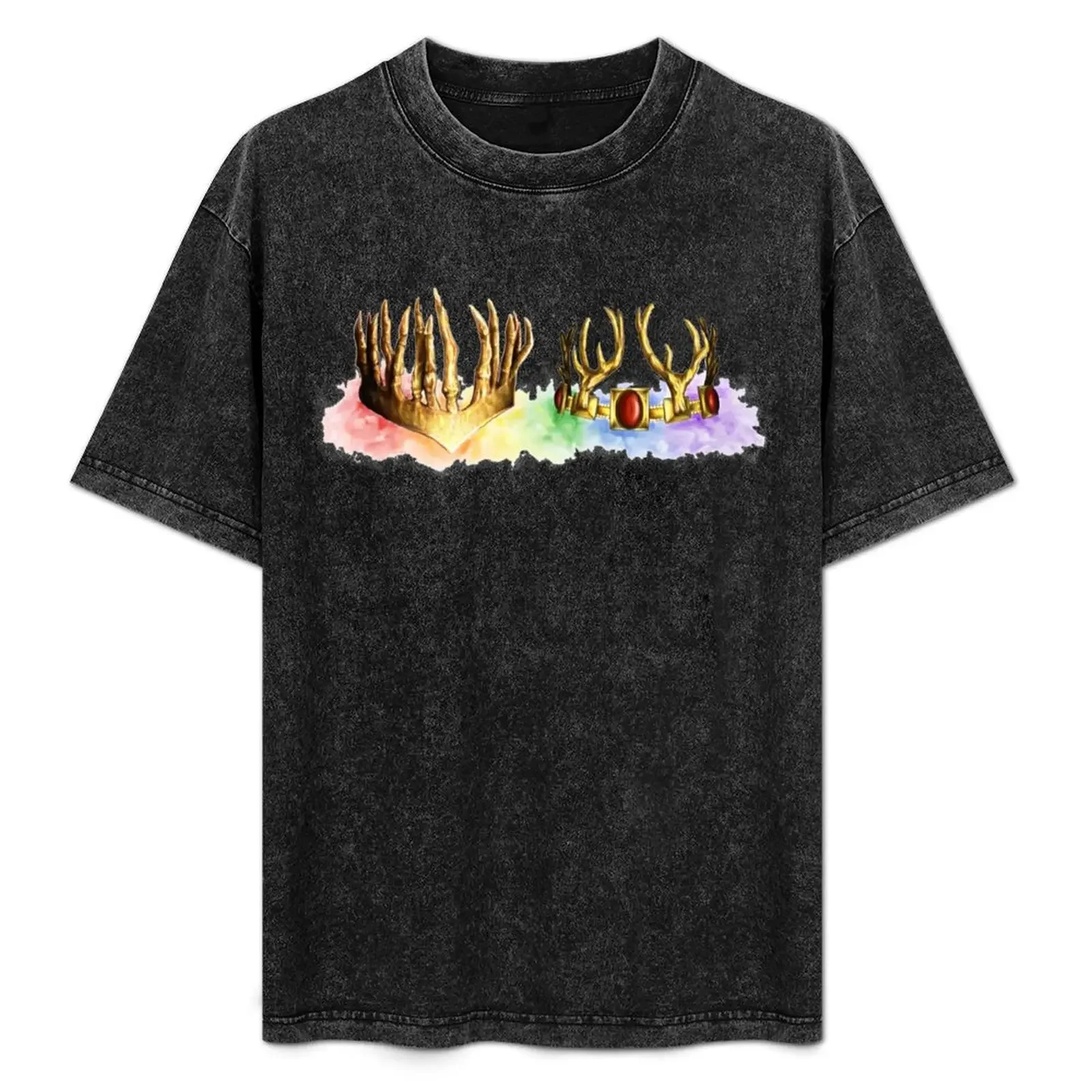 

Queens of Hell Design (Larger Print) T-Shirt Big Size Simple T-Shirt
