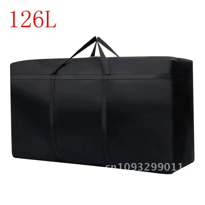 

New Foldable Clothes Cloth Hand Luggage Bag For Men High Bag Bags Portable Moving Oxford Unisex Zipper Travel Storage Capacity