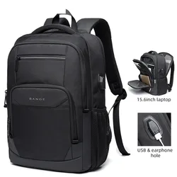 Bange Waterproof Man Backpack Resistant Business Backpack Men Travel Notebook Laptop Backpack Bags 15.6 inch Male Mochila Teen