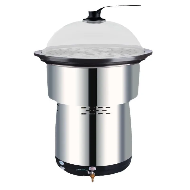 

Commercial multi-function embedded upper and lower cooking hotel restaurant sauna stone pot fish household seafood steamer