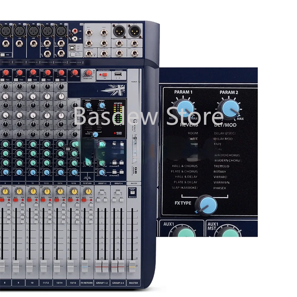 for Stage Performance  Signature 16 Analog 16 Channel Mixer with Onboard Lexicon Effects