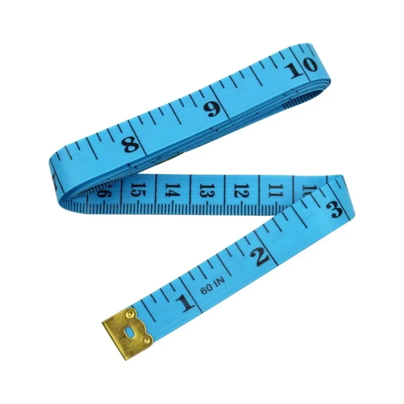 1.5m Body Measuring Ruler Sewing Tailor Tape Measure Mini Soft Flat Ruler Centimeter Meter Sewing Measuring Tape