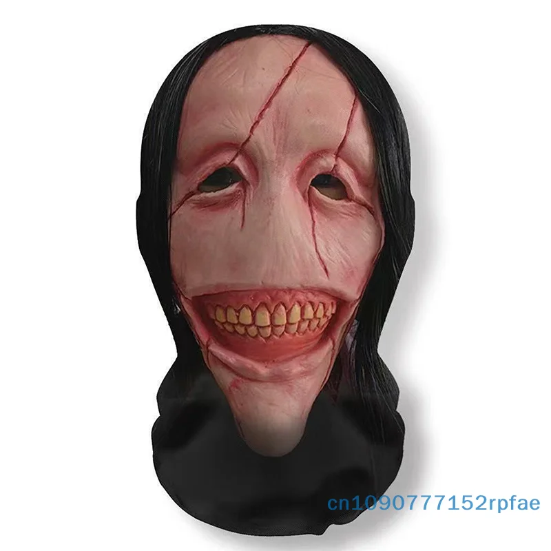 3D mask for Halloween cosplay, 1 pc, balaclava, full face, elastic mesh, breathable, skull head cover, horror party