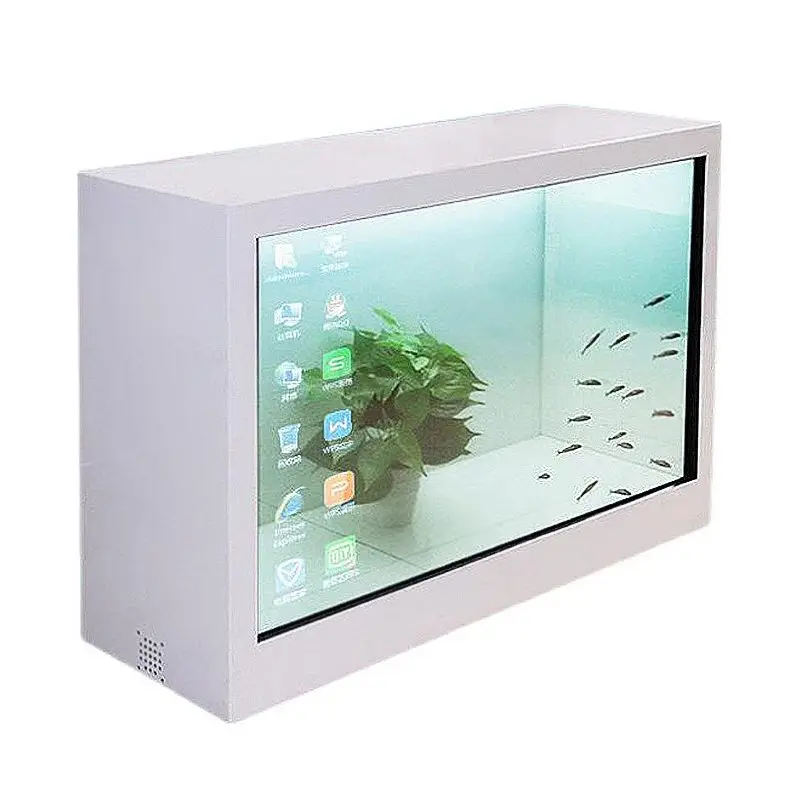 

3D transparent screen display cabinet multi-function touch all-in-one machine intelligent splicing screen