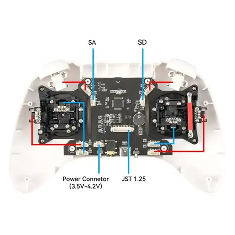 B31B Joystick Potentiometer for LiteRadio3 for BETAFPV Direction Throttle Stick Replacement Gimbal