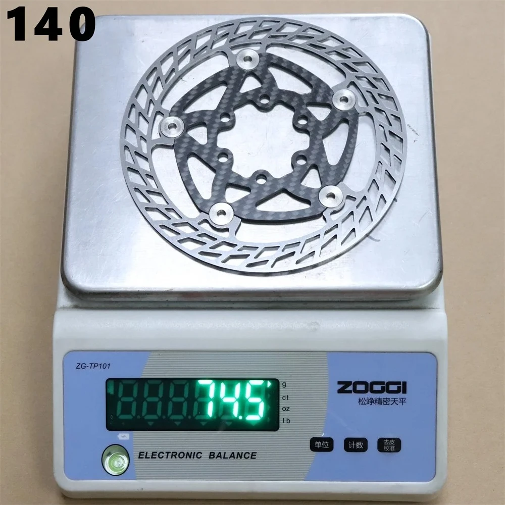 

Ультралегкий карбоновый тормозной ротор 75 г, 6-болтовый, для MTB и шоссейных велосипедов, доступны размеры 140/160/180 мм