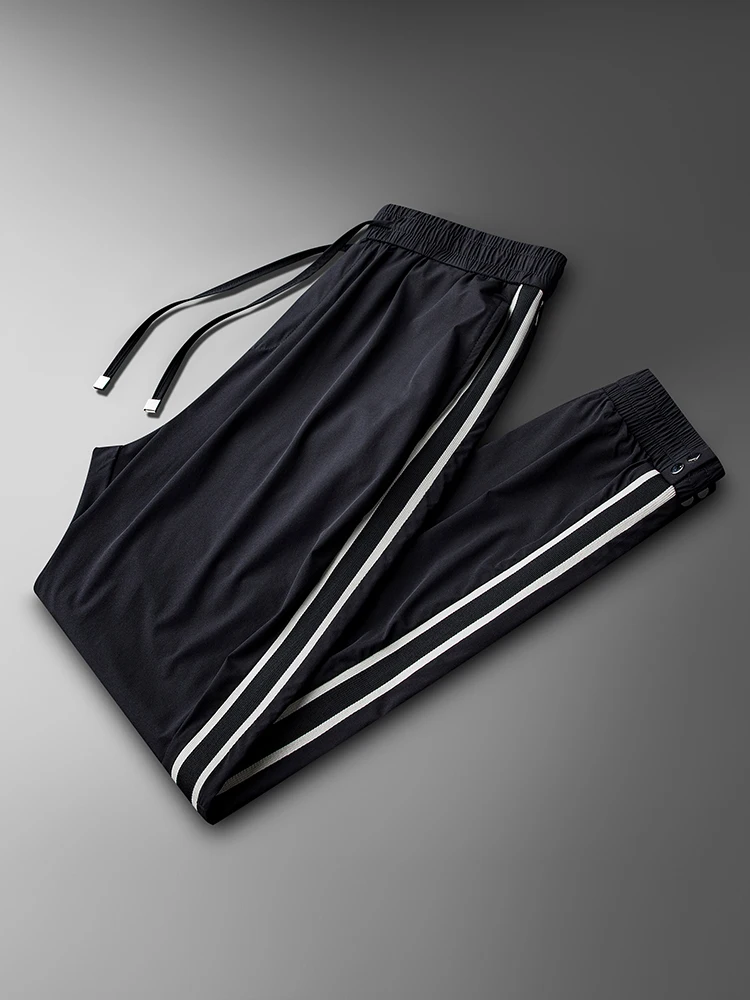 

Lightweight Smooth Qui Dry Breathable Men's Casual Sports Pants Summer Faion Brand Ja Charles Slim Fit ket Nine Points