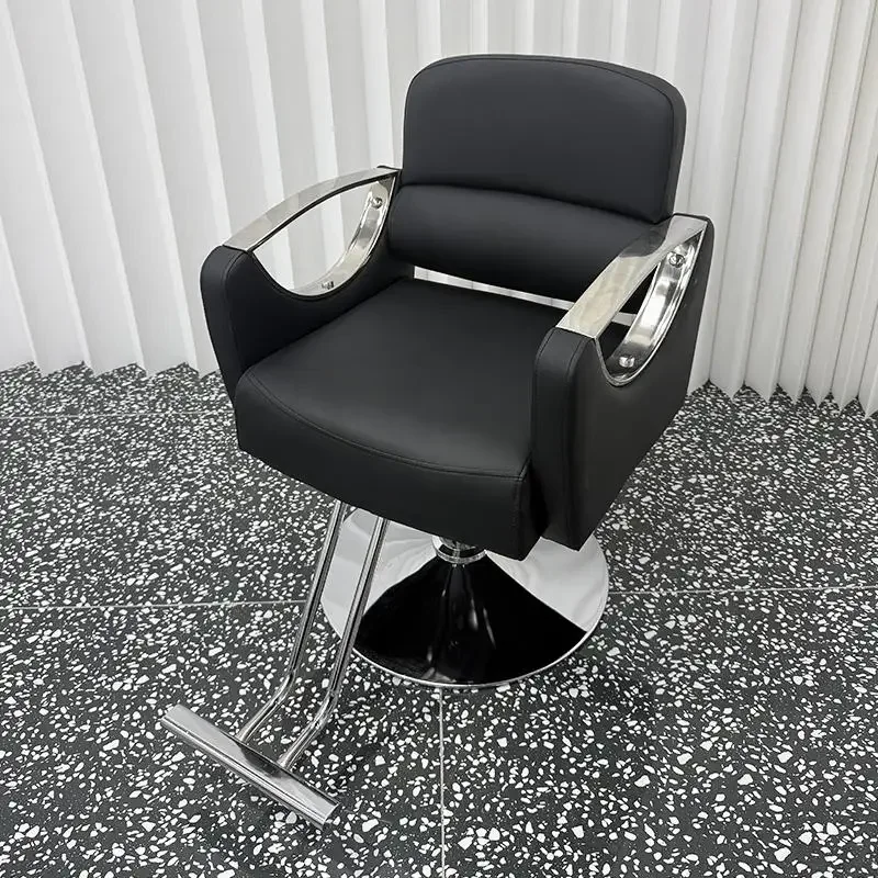 

Professional Pedicure Chair Pink Spa Tilted Aesthetic Wheels Barber Electric Adjustable Salon Beauty Salon Man Barberia