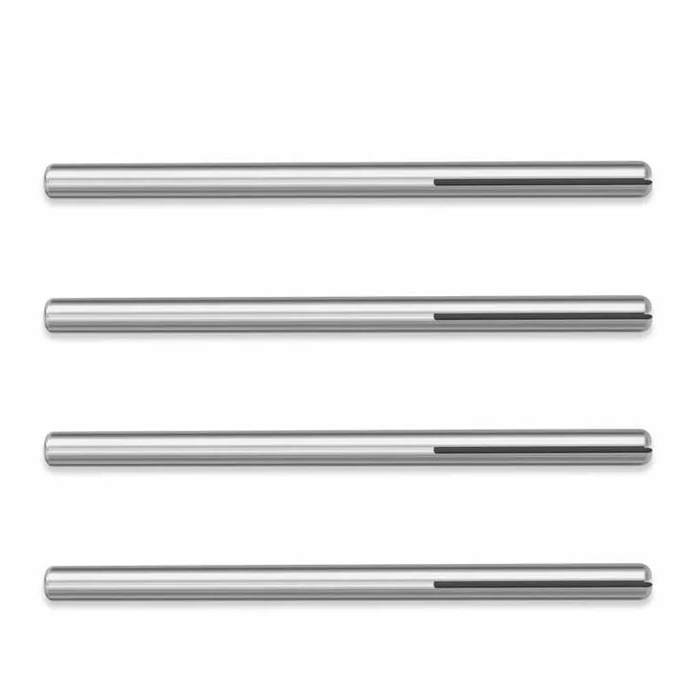 3mm Shank Sandpaper Clamp Mandrel Stainless Steel Grinding Bit Wear Resistant High Temperature Quenched Break Resistant