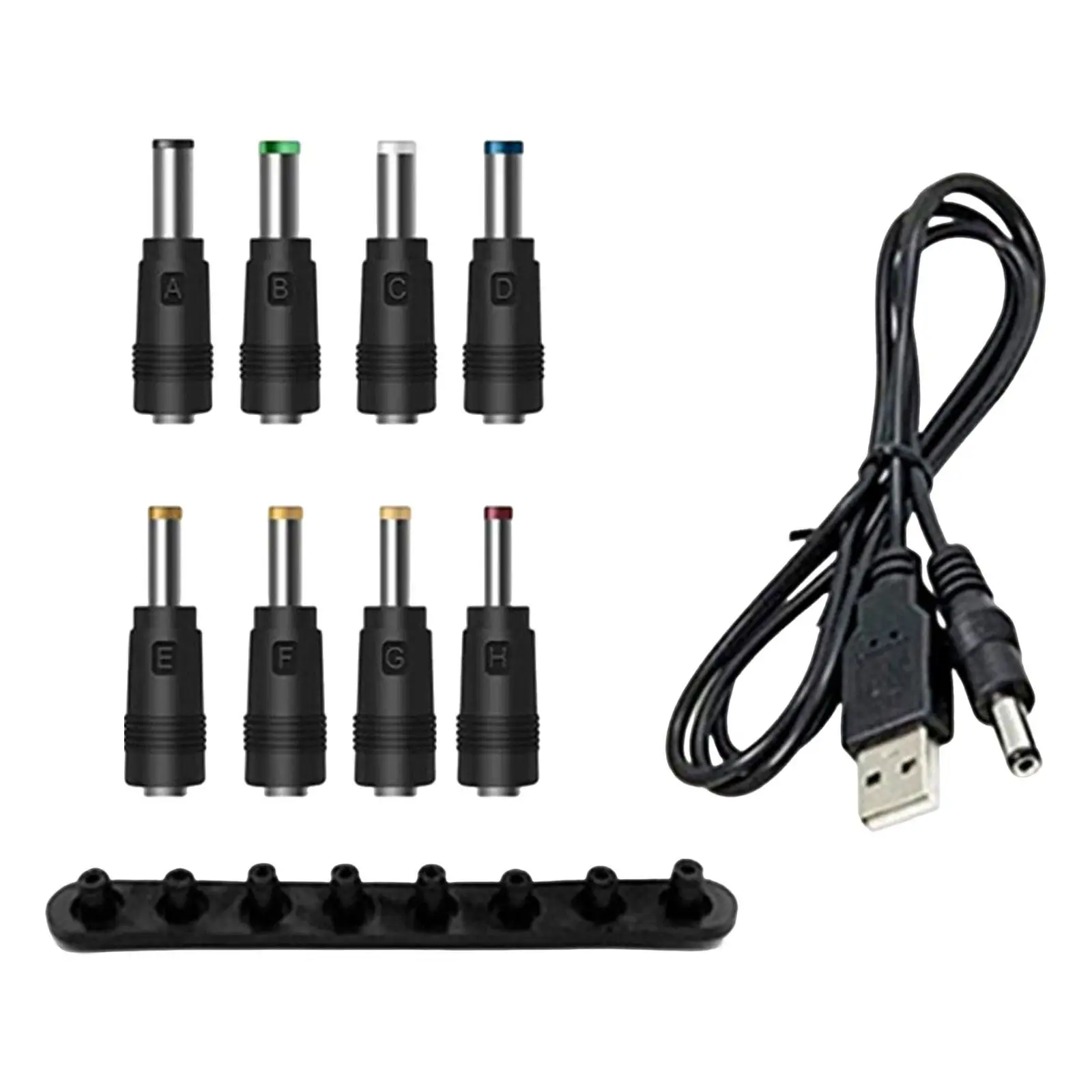 DC Adapter Power Converter 5.5 x 2.1mm Female Base High Quality Compact Professional Laptop DC Power Adapter Kits