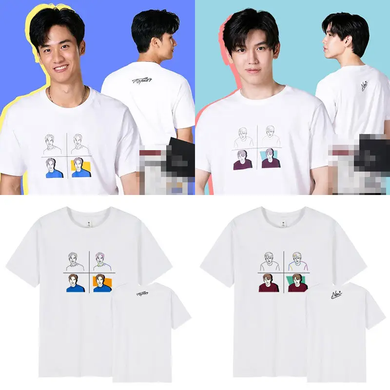 ¡Magia de cereza del drama tailandés! 30 años de virginidad puede hacer un mago camiseta Tay nuevas camisetas iguales camisetas de verano Camiseta de manga corta