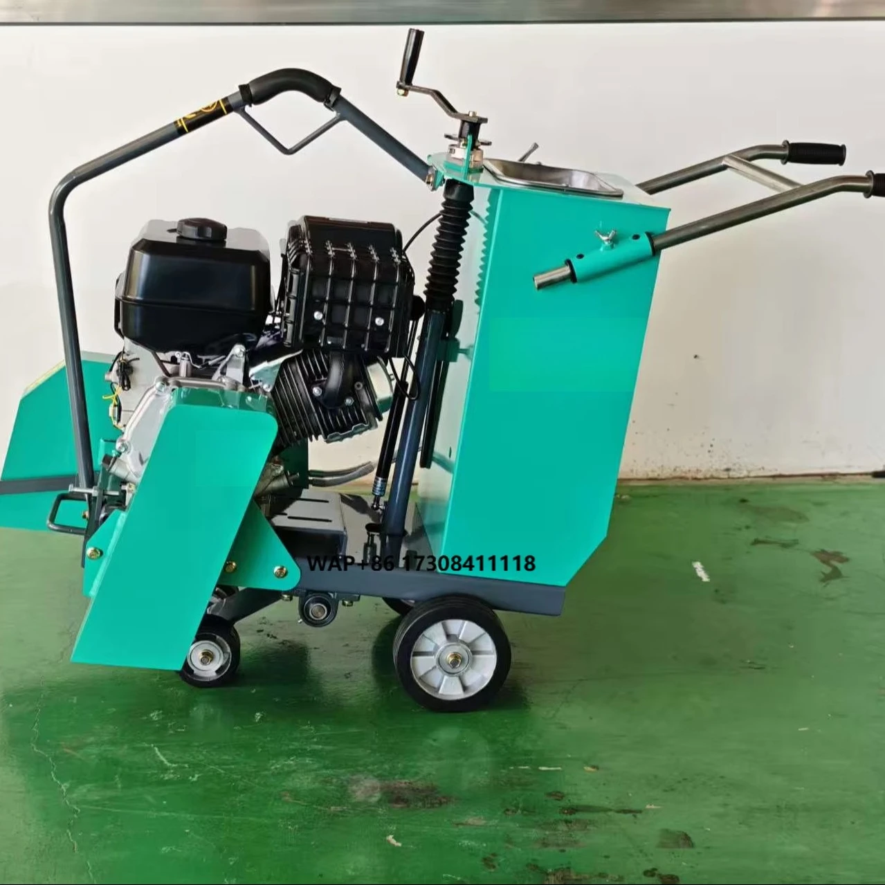 Concrete Road Cutter Machine Engine 50-170mm Cutting Depth Construction