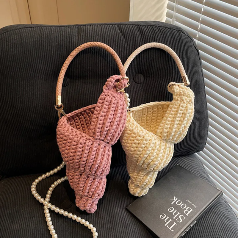 

Fashion Designer Women's Bag Luxury Bag Crossbody Bags Handbag Women Handwoven Seashell Tote Bag Vacation Beach Bag Shoulder Bag