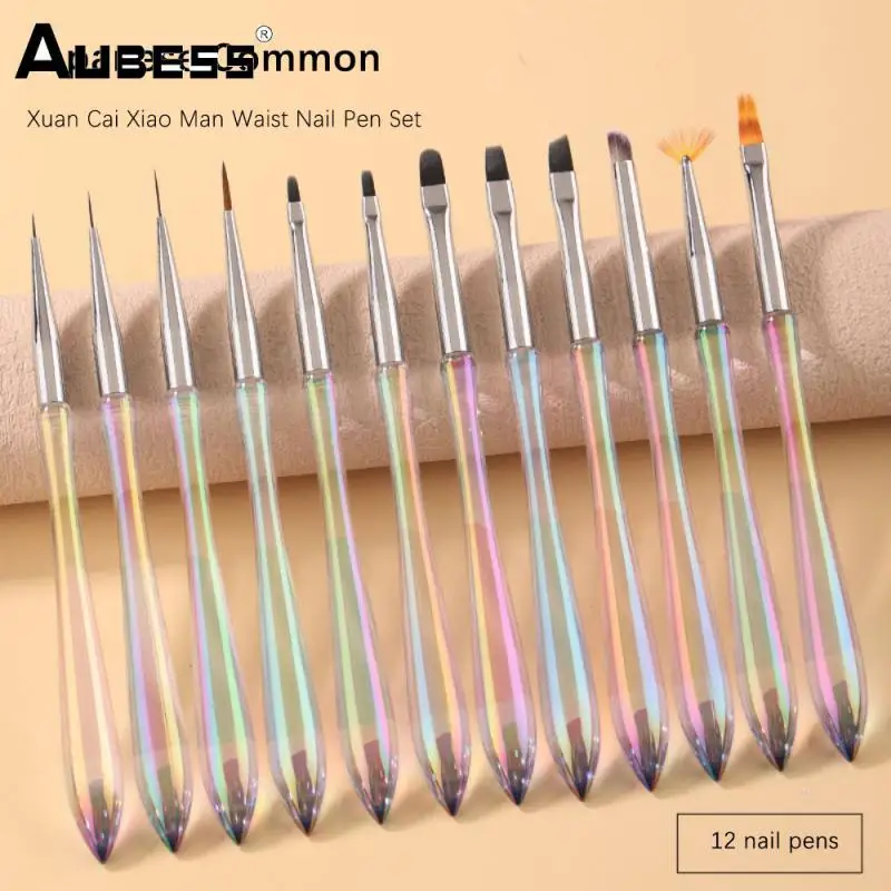 Função de Digitalização Multifuncional Caneta, Macio, Portátil, Suave, Gradual Halo Dyeing Nail Tool, Flor, Fototerapia, Beleza