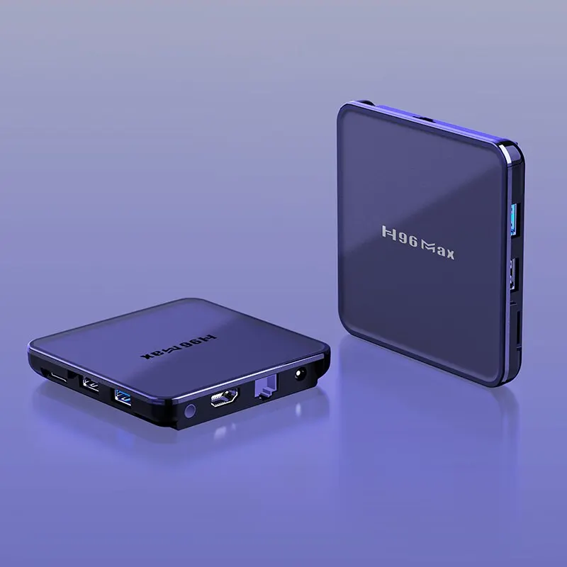 H96 MAX V12 TV Box Android 11 4GB 64GB Rockchip RK3318 Support 4K TVBOX Google Play Store Youtube H96MAX Media Player