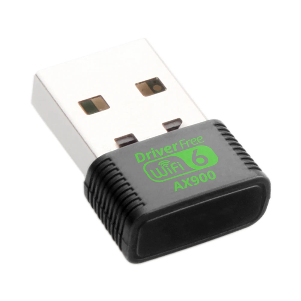USB WiFi 6 Adapter 900Mbps Mini USB WiFi Dongle Driver Free Wireless Network Adapter Portable USB Wireless Adapter for PC Laptop