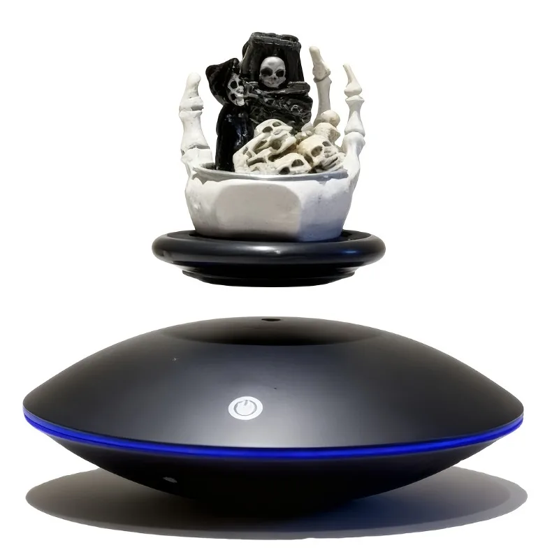 

Floating Display Stand | with Levitation Base & Rotation Rack - Compatible for Figures, Miniatures, Dolls, Collectibles