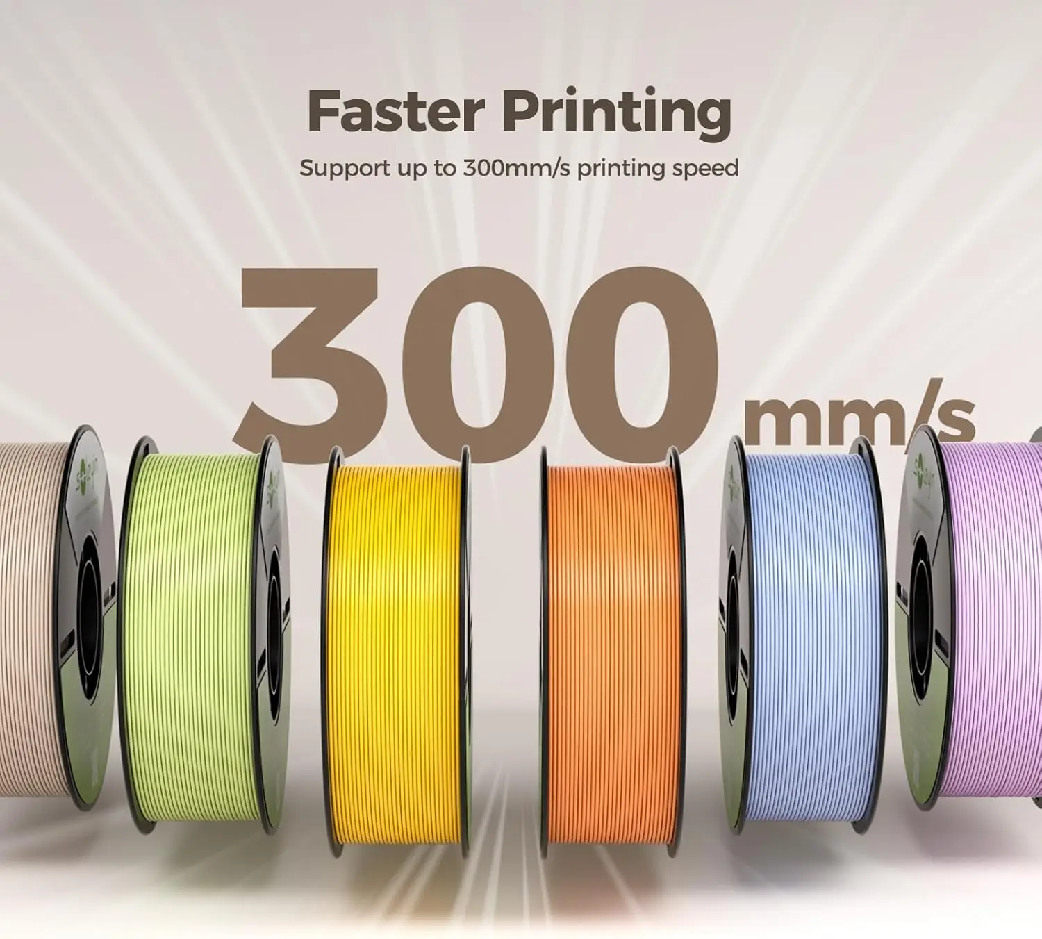Филамент Soleyin PETG 1,75 мм для 3D-принтеров, катушка 10 кг (22 фунта), точность +/-0,02 мм, высокая прочность, подходит для большинства FDM 3D-принтеров
