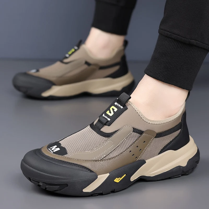 Men's Hiking Shoes Waterproof Non-slip All-terrain Sports Hiking Camping Tactical Training Cycling Shoes