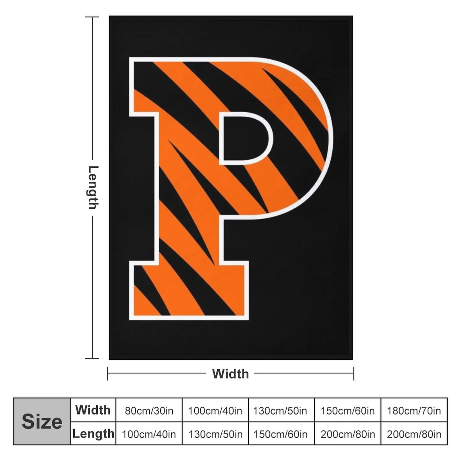 princeton-tigers Throw Blanket Summer Bedding Blankets Luxury Designer Blanket Luxury Thicken Blanket Fluffy Blankets Large