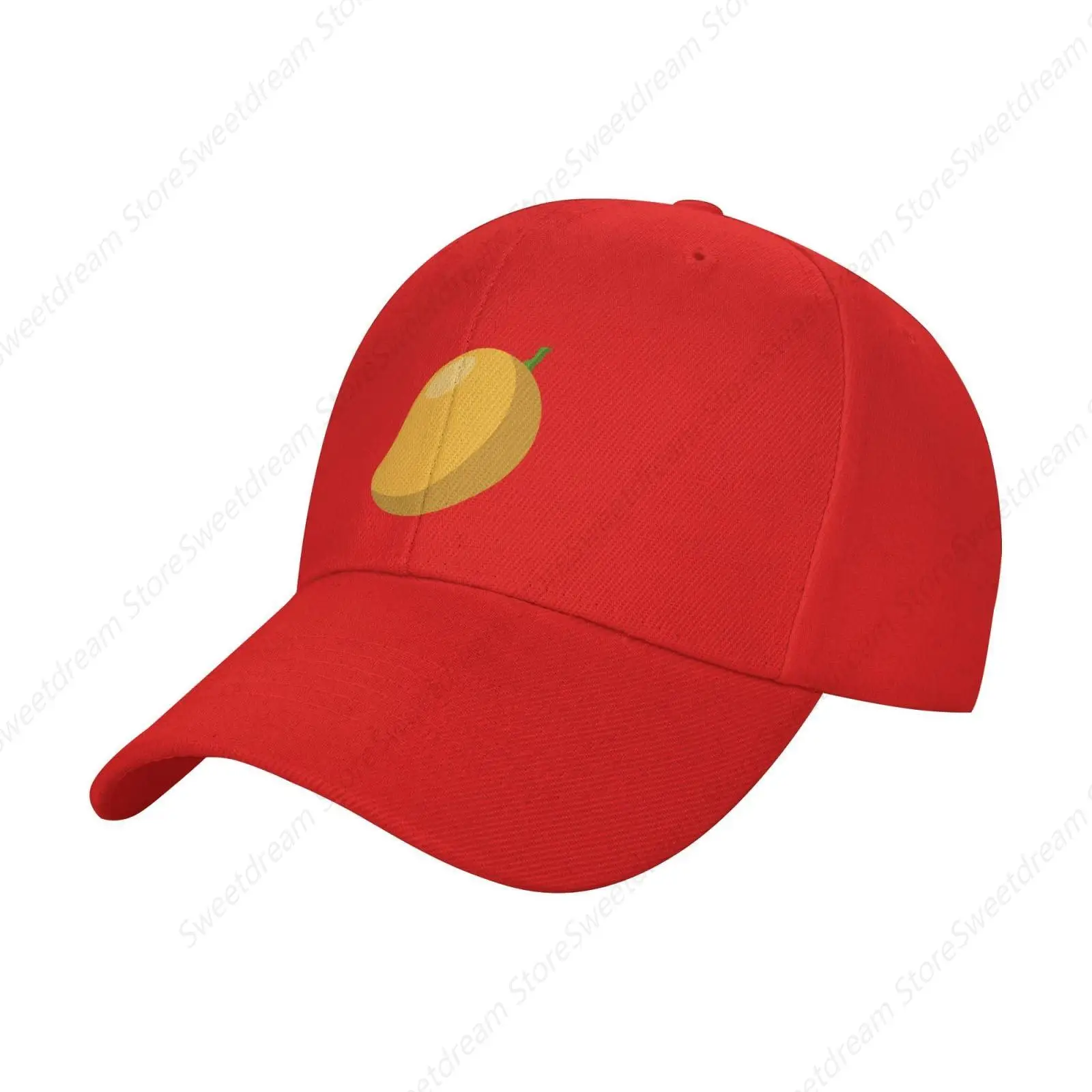 Adjustable Mango Fruit Baseball Cap Women Men Hat Truck Driver Baseball Caps Sun Hats