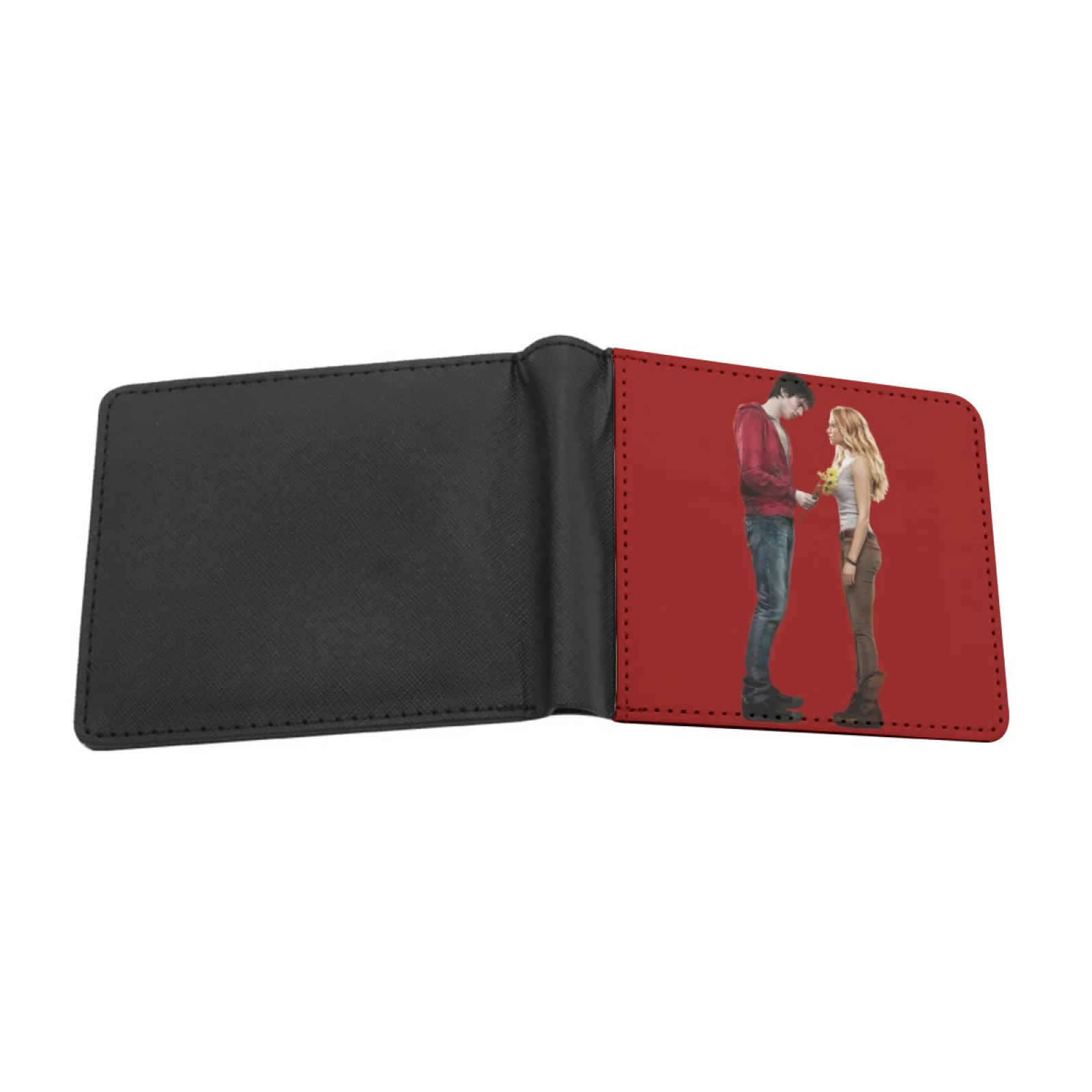 Warm Bodies Men Wallets Card Man Wallet Short Purse Bi-Fold Personalized Purses Warm Zombie R Zombies Nicholas Hoult Teresa