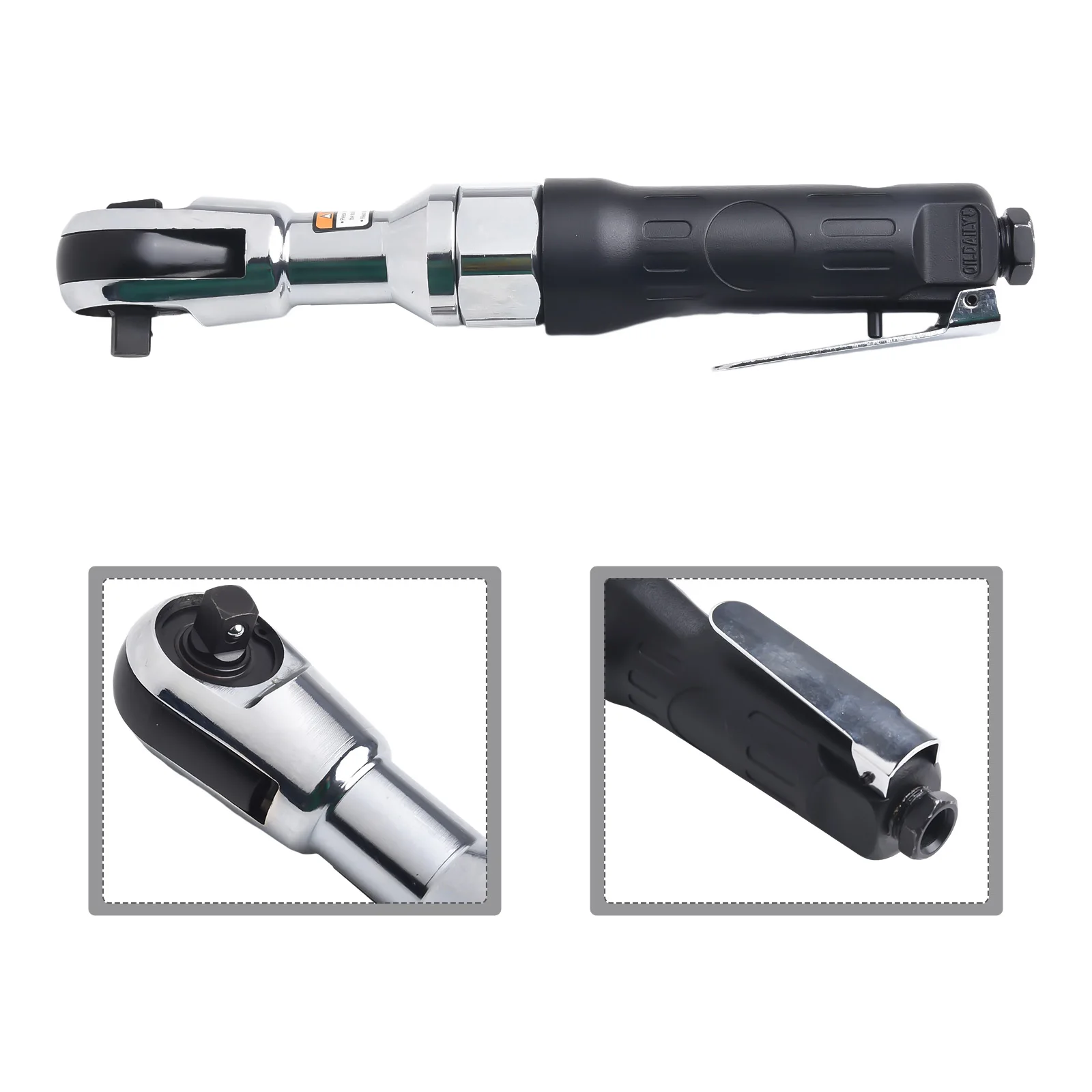 With Connector Air Ratchet Wrench Wrench Pneumatic 3/8inch 1/2inch Air Ratchet Fuel /water Pump Removal Repair Pneumatic New