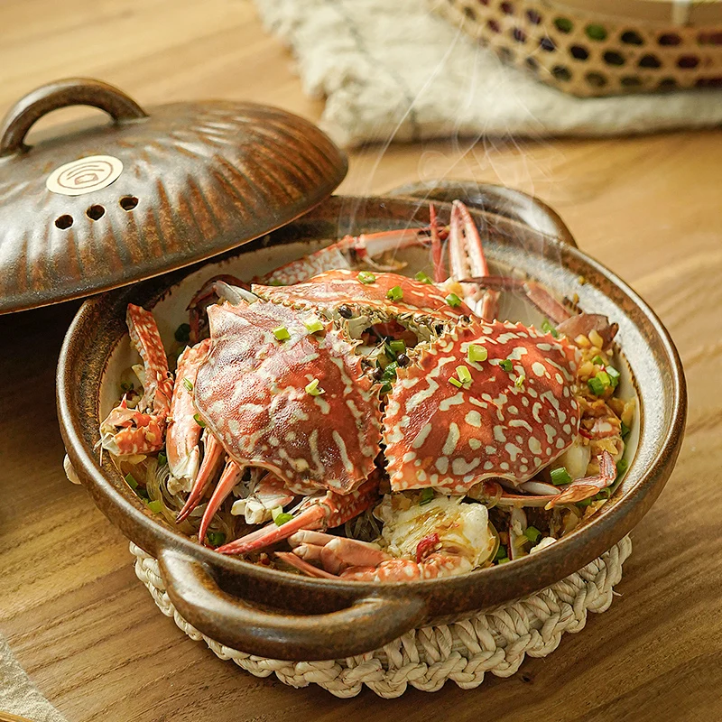 

Коммерческая китайская глиняная кастрюля — керамическая кастрюля с высокой термостойкостью для рисовых глиняных кастрюль/хуанхаости, тушения и тушения супа