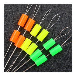 Professional Fishing Space Bean Connector Terminal Stopper Buoys Silicone Anti-Strand Resistance Float Gear Line Stop Bobber