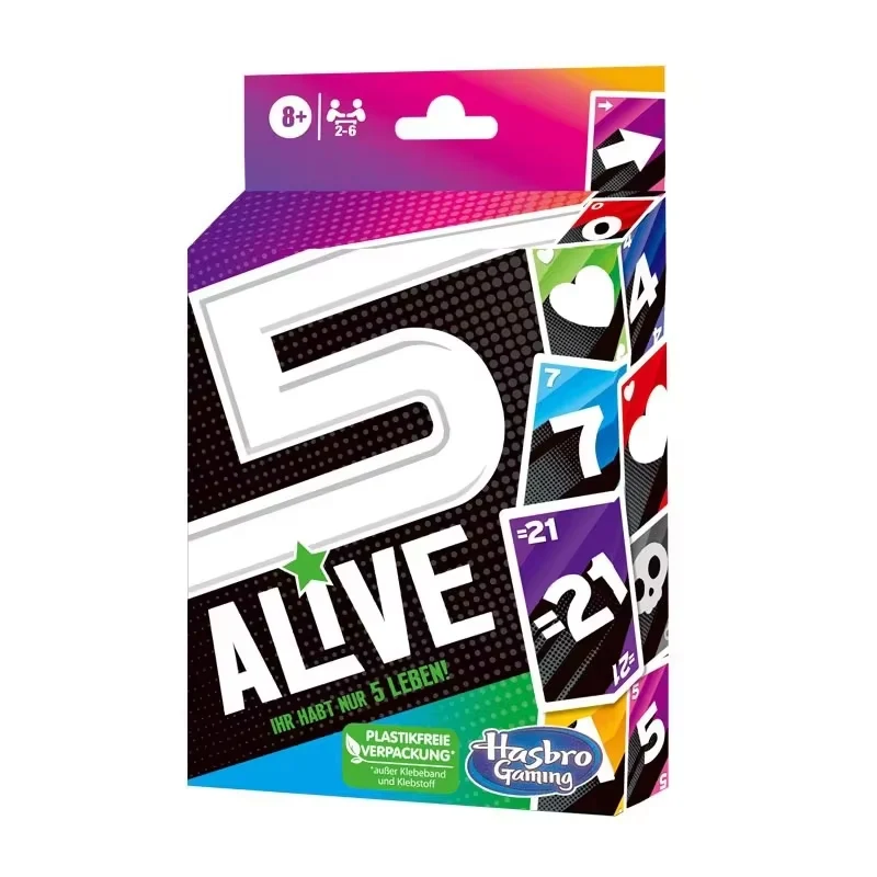 5 Alive Card Game Kids Game Fun Family Game for Ages 8 and Up Card Game for 2 to 6 Players toy playing cards