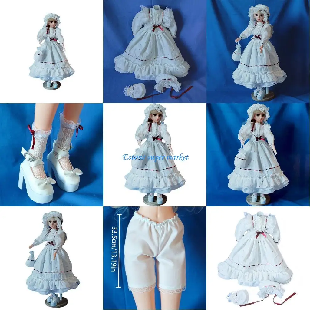 

090B Fashionable 1/3 Joint Dolls Clothing & Accessories for 60cm/24in for Doll Mini Skirt Shoes Socks for Children for Doll T