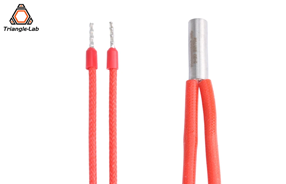 Trianglelab 24V 70W Heizpatrone Rot 6x20mm Mit 100CM Kabel 3D-Drucker für V6 HOTEND Volcano MK8 MK9 CR-10 Ender 3 – Detail 21