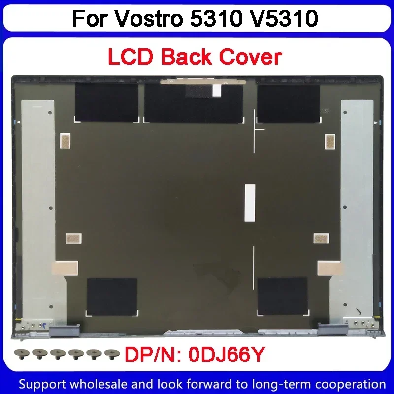 Tampa traseira LCD para dell vostro 5310 v5310 0d66y, novo