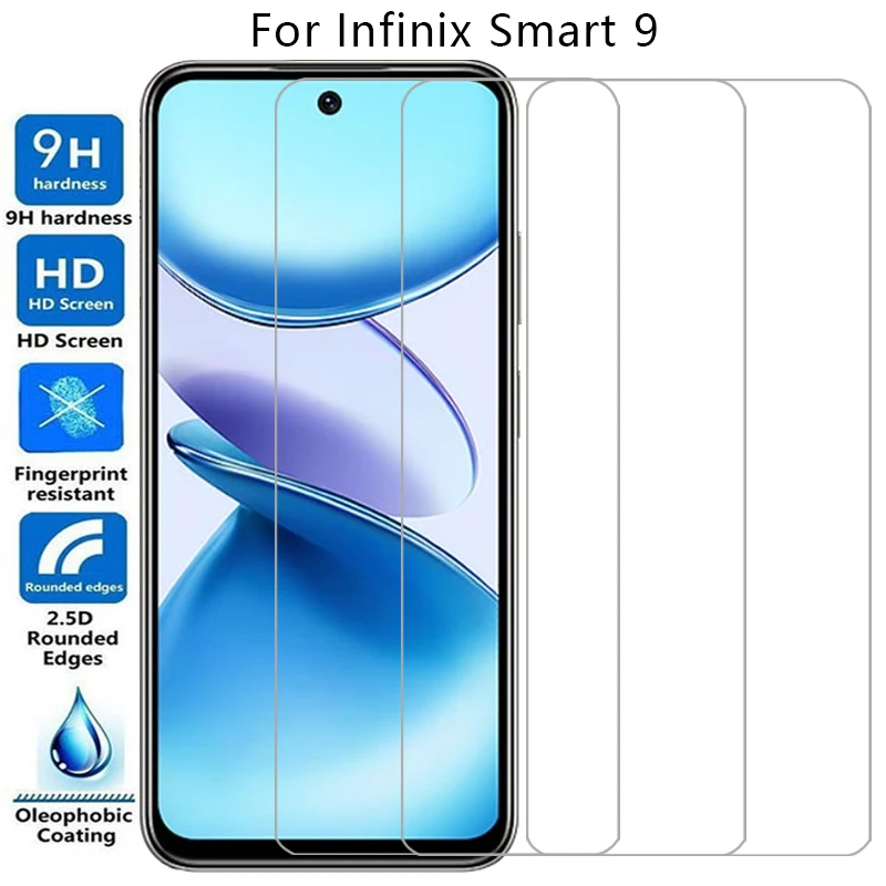 screen protector for infinix smart 9 protective tempered glass on infinity smart9 phone film glas infini infix ifinix smar smat