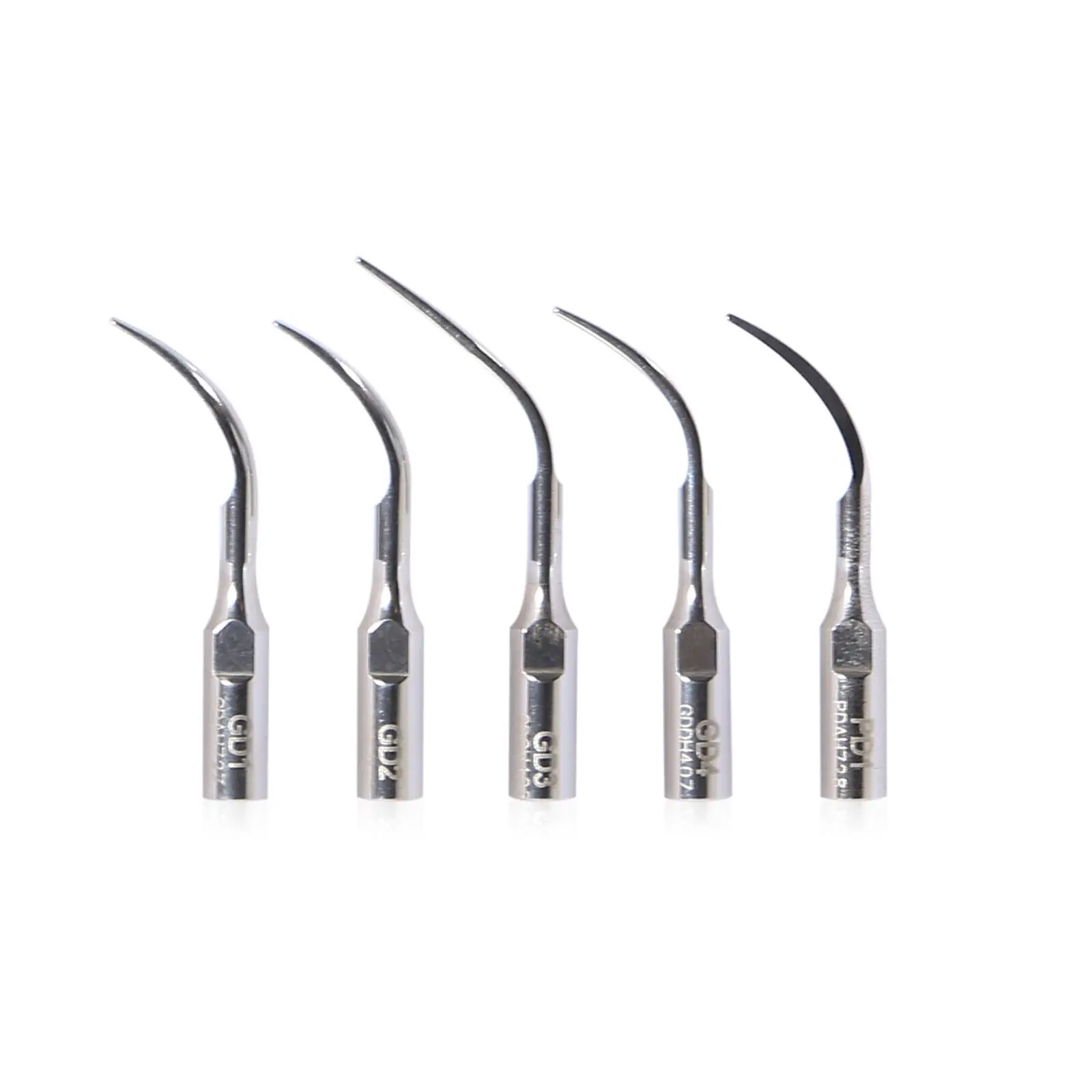 

5pcs Dentale Ultrasonic Scaler Tip for DTE SATELEC Handpiece GD1 GD2 GD3 GD4 PD1