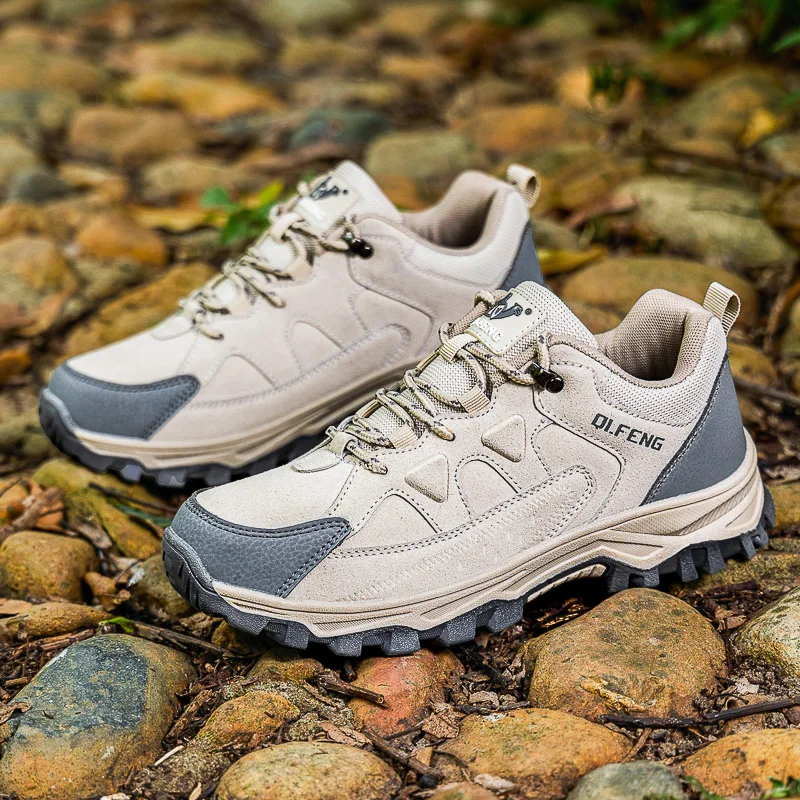 Hiking Shoes Men Women Mesh Sneakers Breathable Fashion Mountain Shoes Boy Spring Autumn Summer Work Shoes Outdoor Trekking