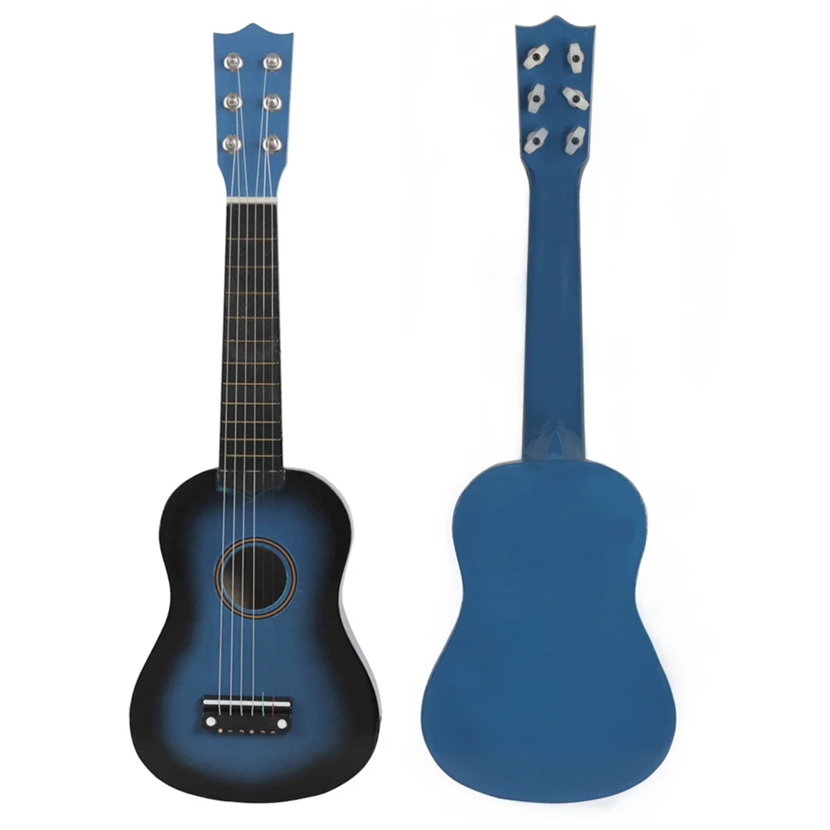 Ukulele 21 Inch Ukulele Soprano 6 Strings Hawaiian Guitar Basswood Guitar Uke Musical Instruments for Music Beginner