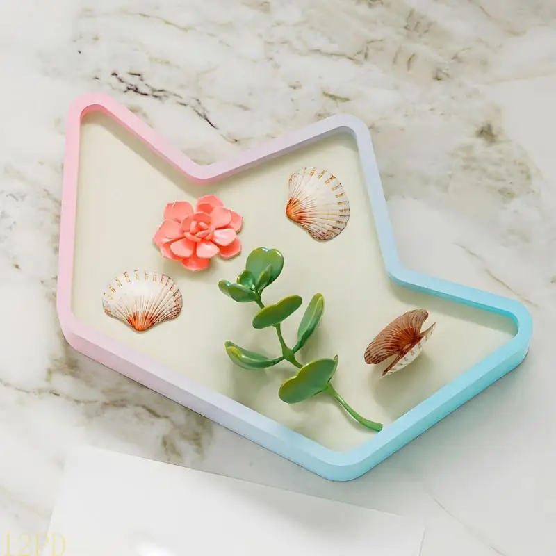 12PD Resins Tray Mold Silicone Tray Mold for Epoxy Casting Trinkets Tray Mold,Coasters Mold for Jewelry Dish Home Decors