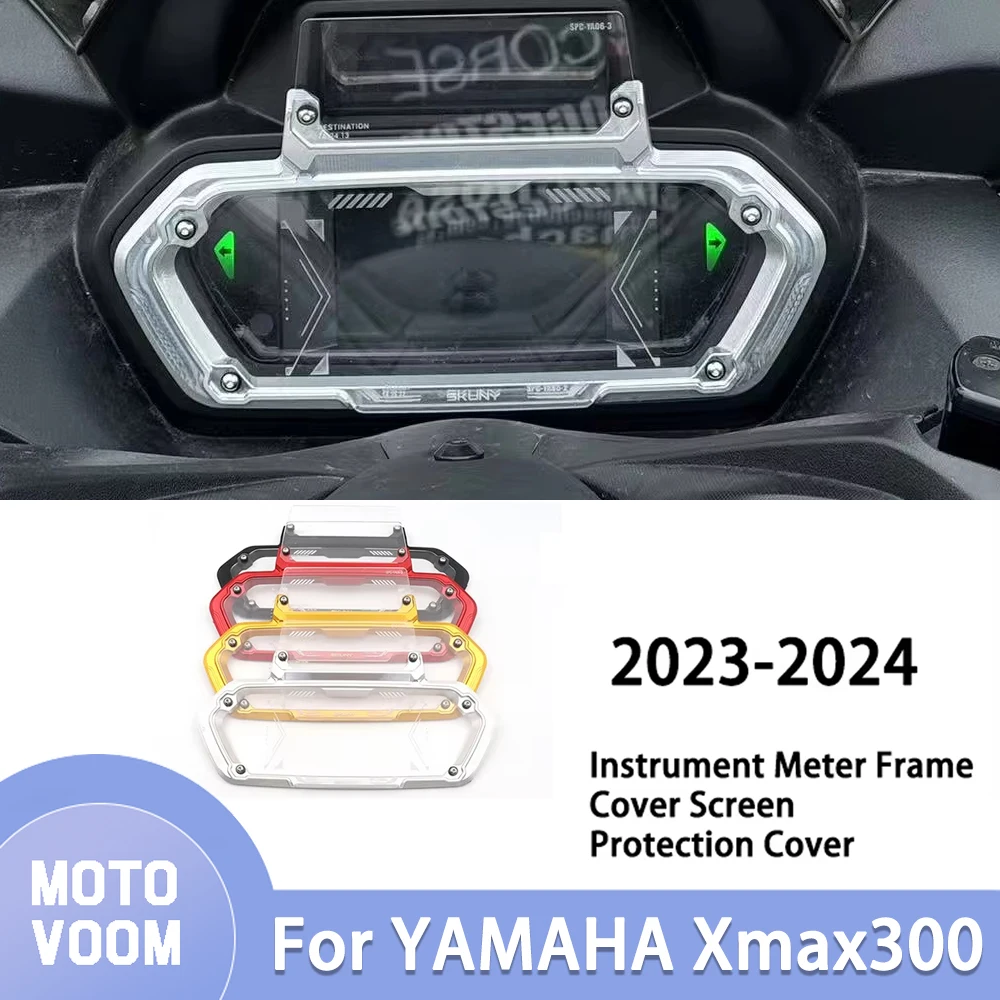 

For YAMAHA XMAX300 X MAX XMAX 300 2023 2024 New Motorcycle Screen Protector Dashboard Cover Cap Protector XMAX300 Protection