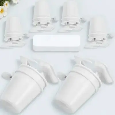 ชุดกลไกนาฬิกาไขลานขนาดเล็ก 6 ชิ้น สำหรับงานปั้นดินเหนียว ของเล่นเด็ก วัสดุทำของตกแต่งบ้าน ทำจากพลาสติก