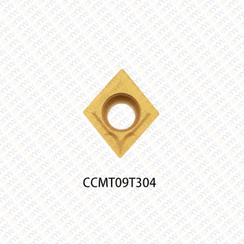 Imagem -05 - Oyyu Ccmt060204 Ccmt060208 Ccmt09t304 Carboneto de Inserção Fresa Ccmt09t308 Oy818p Oy828p Aço Usinado 060204 Torno Ccmt