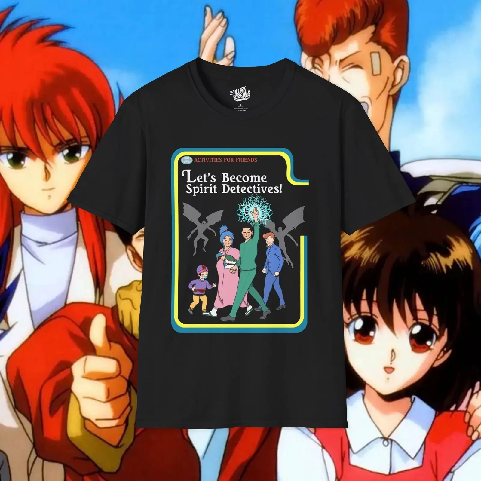 Yu Yu Hakusho Let's Become Spirit Detectives - T-Shirt