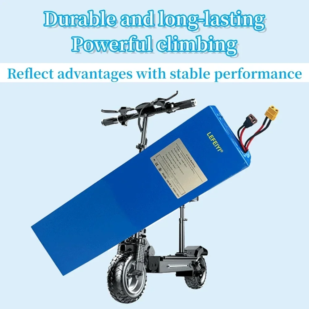 48V 12.8Ah Bike 18650 Lithium Battery 13S4P 800W Scooter Battery Pack 48V 12800mAh Battery