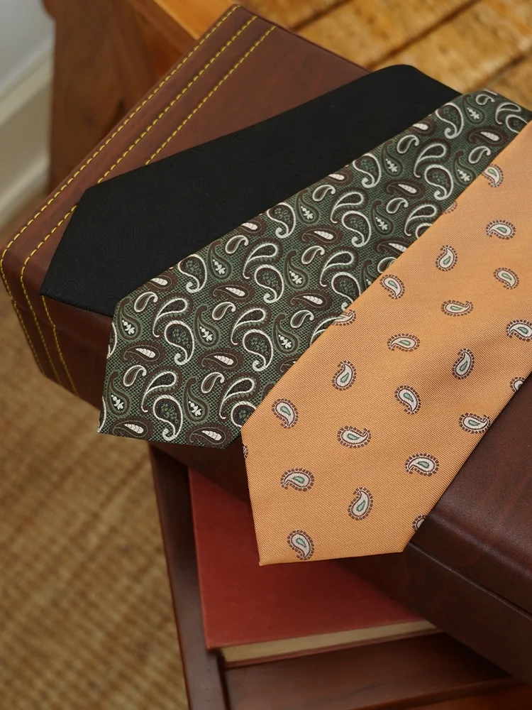 cultum-retro-full-8cm-walnut-flower-tie-men's-formal-wedding-casual-suit-tie-color-milled-fabric-gift-box