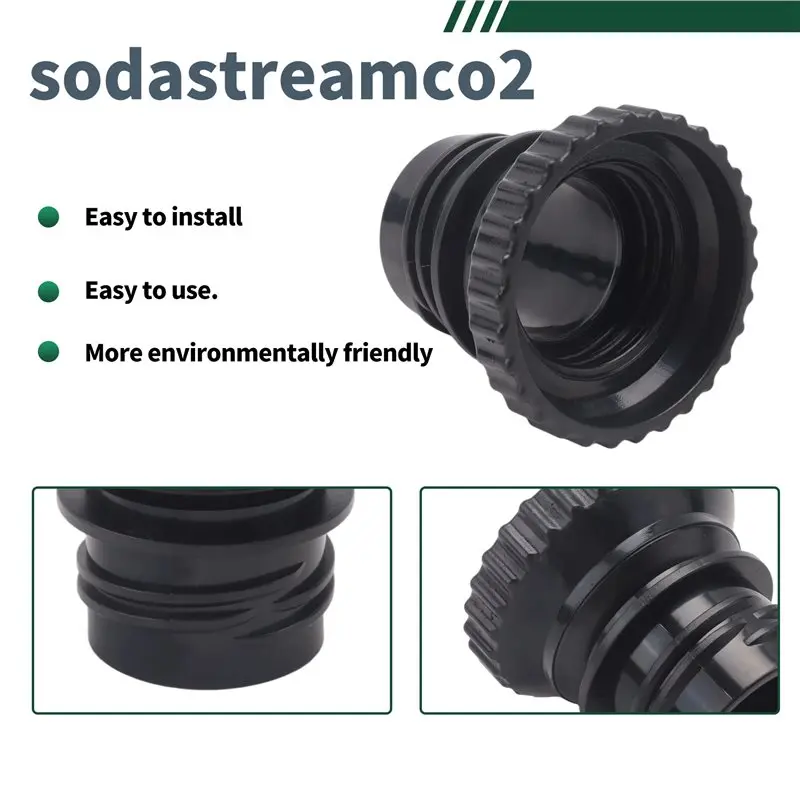 ABSE-1 Pcs Sodastreaming Machine CO2 For Terra Sodastream Glass Bottle Quick Connect Soda Bottle
