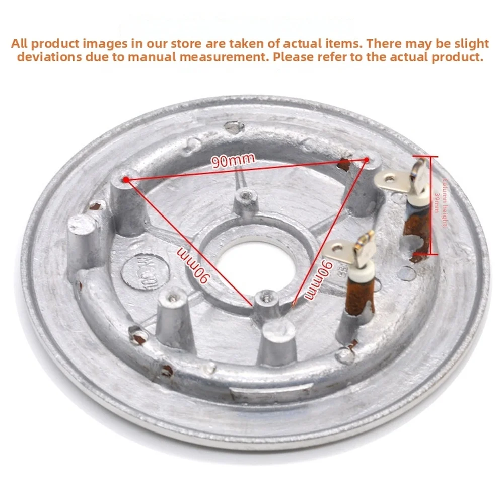 1000W Replacement Part High Foot Heating Plate As Picture High Foot Heating Plate Even Temperature Distribution