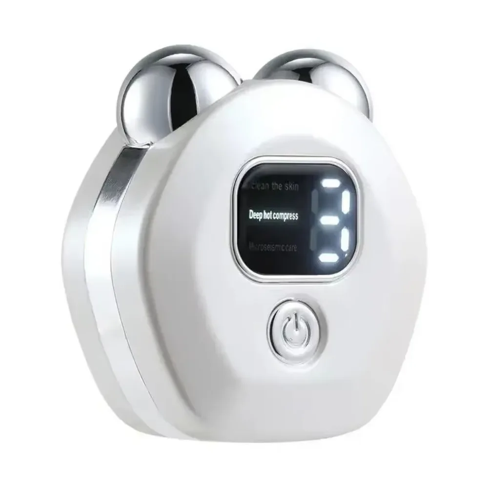 

3 Levels Electric Facial Massager EMS Microcurrent Thermal Vibration Face Beauty Device Skin Care Anti Wrinkle