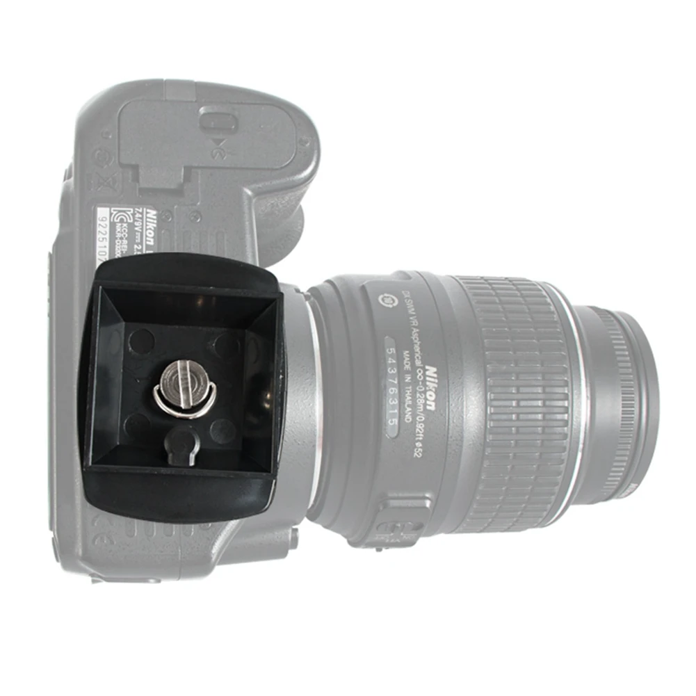 Dslr Quick Release Plate Camera Plate Tripod Head Plate Adapter for Yunteng Velbon 690 590 600 Camera Tripod, 690A image 6